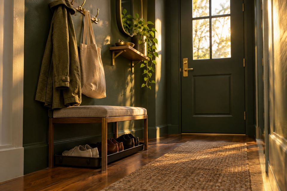 Narrow Entryway Organization: Build a Drop Zone That Stays Tidy