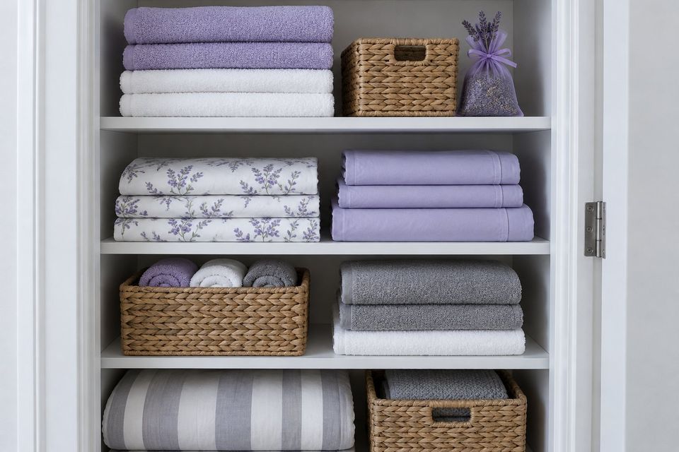 Linen Closet Organization Ideas: A Simple System for Small Shelves