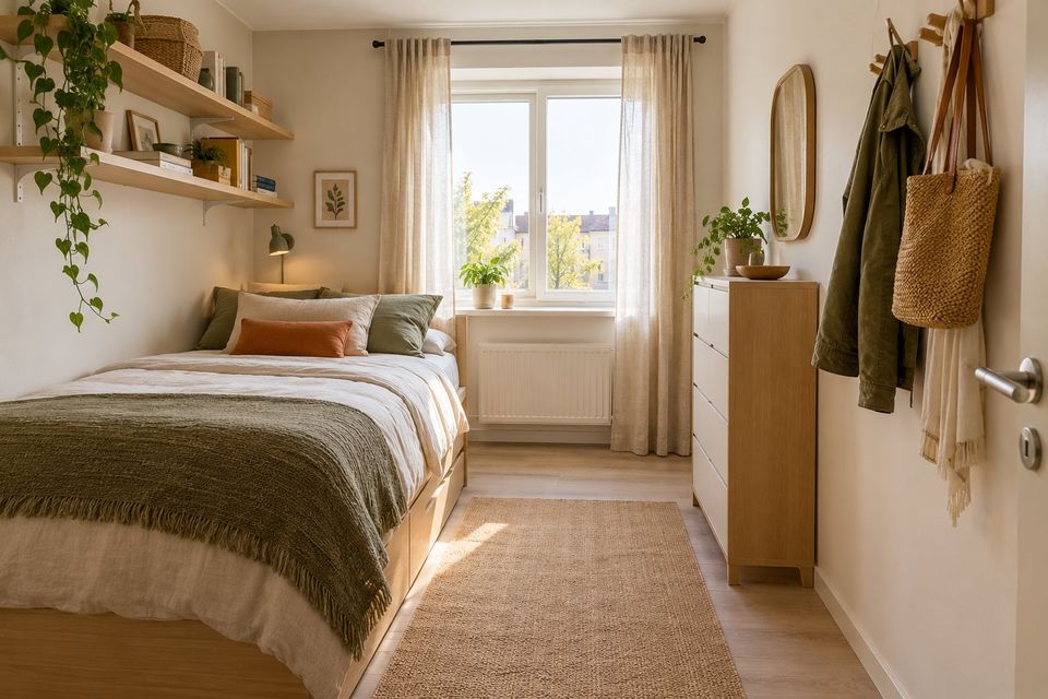 Small Bedroom Organization: A Floor-First Plan That Keeps the Room Usable