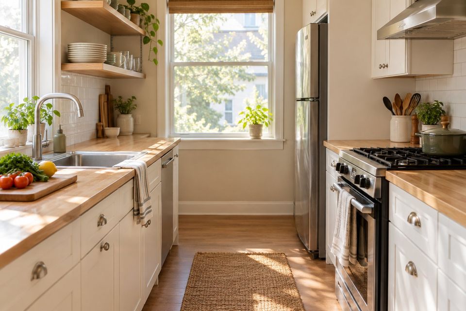 Small Kitchen Organization Ideas: Zones, Aisles and Cabinets That Work