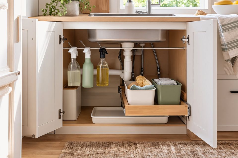 Under-Sink Organization Ideas: A Measured, Leak-Aware System